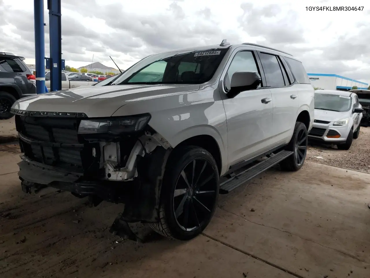 2021 Cadillac Escalade Sport VIN: 1GYS4FKL8MR304647 Lot: 54212685