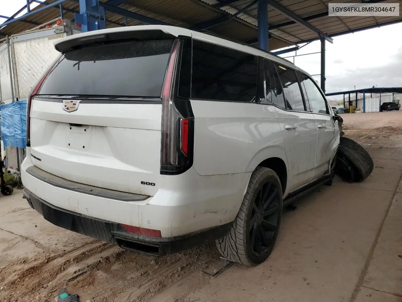 2021 Cadillac Escalade Sport VIN: 1GYS4FKL8MR304647 Lot: 54212685