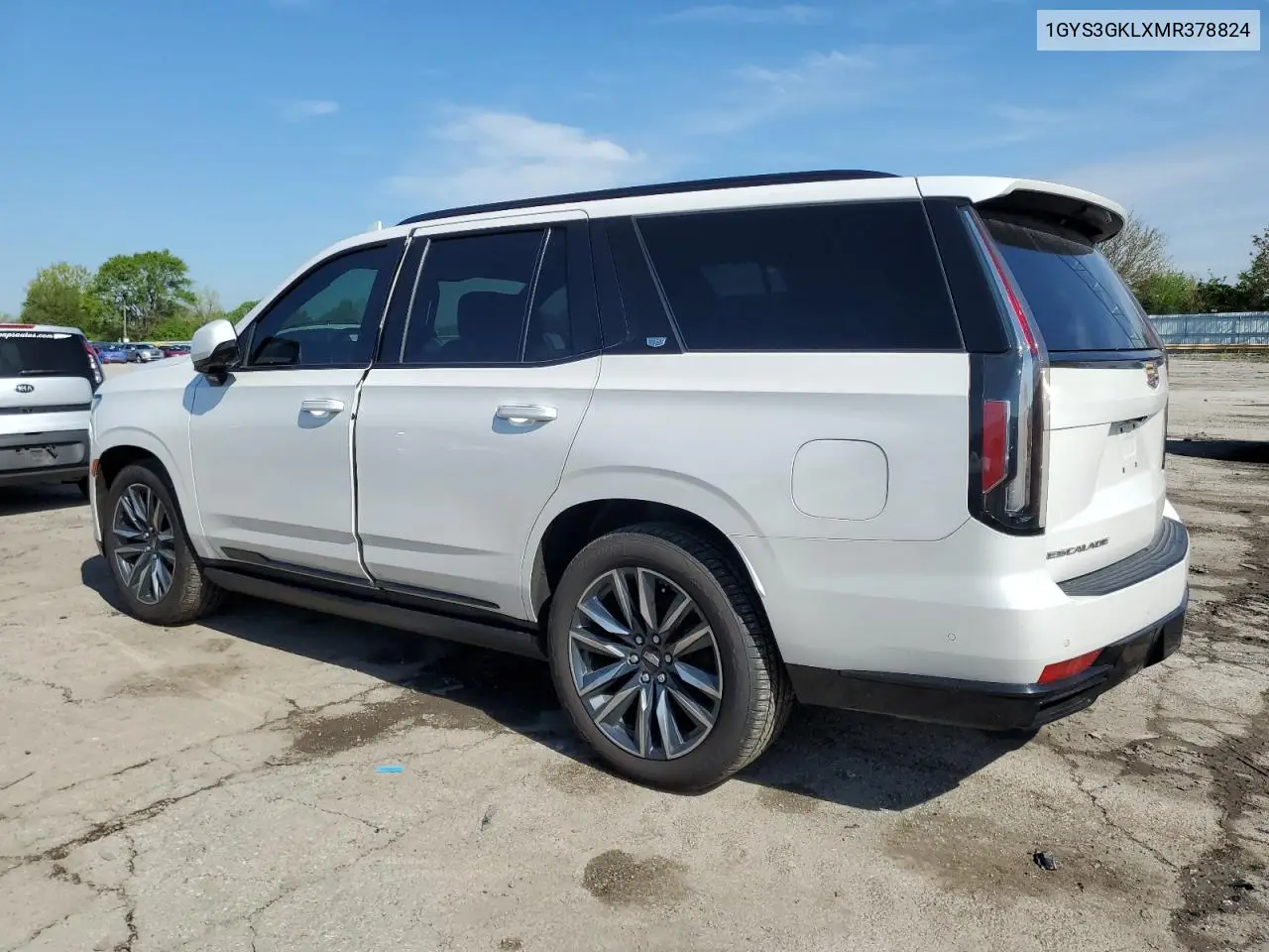 2021 Cadillac Escalade Sport Platinum VIN: 1GYS3GKLXMR378824 Lot: 55270325