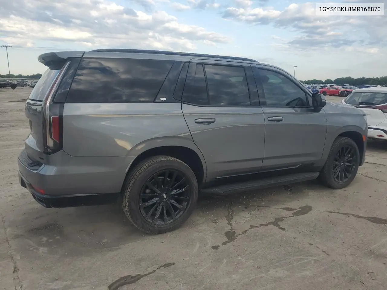 2021 Cadillac Escalade Premium Luxury VIN: 1GYS4BKL8MR168870 Lot: 55815165