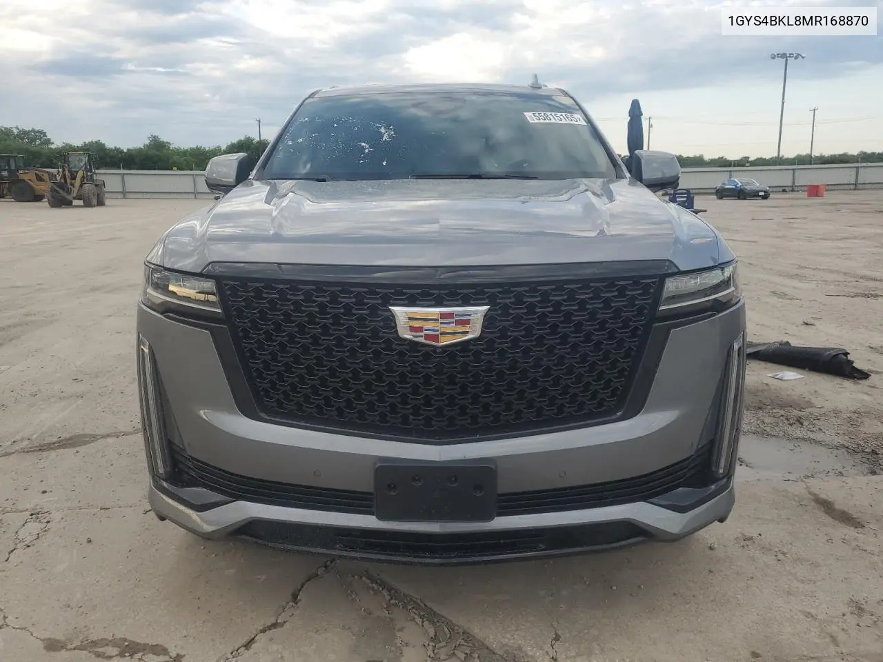 2021 Cadillac Escalade Premium Luxury VIN: 1GYS4BKL8MR168870 Lot: 55815165