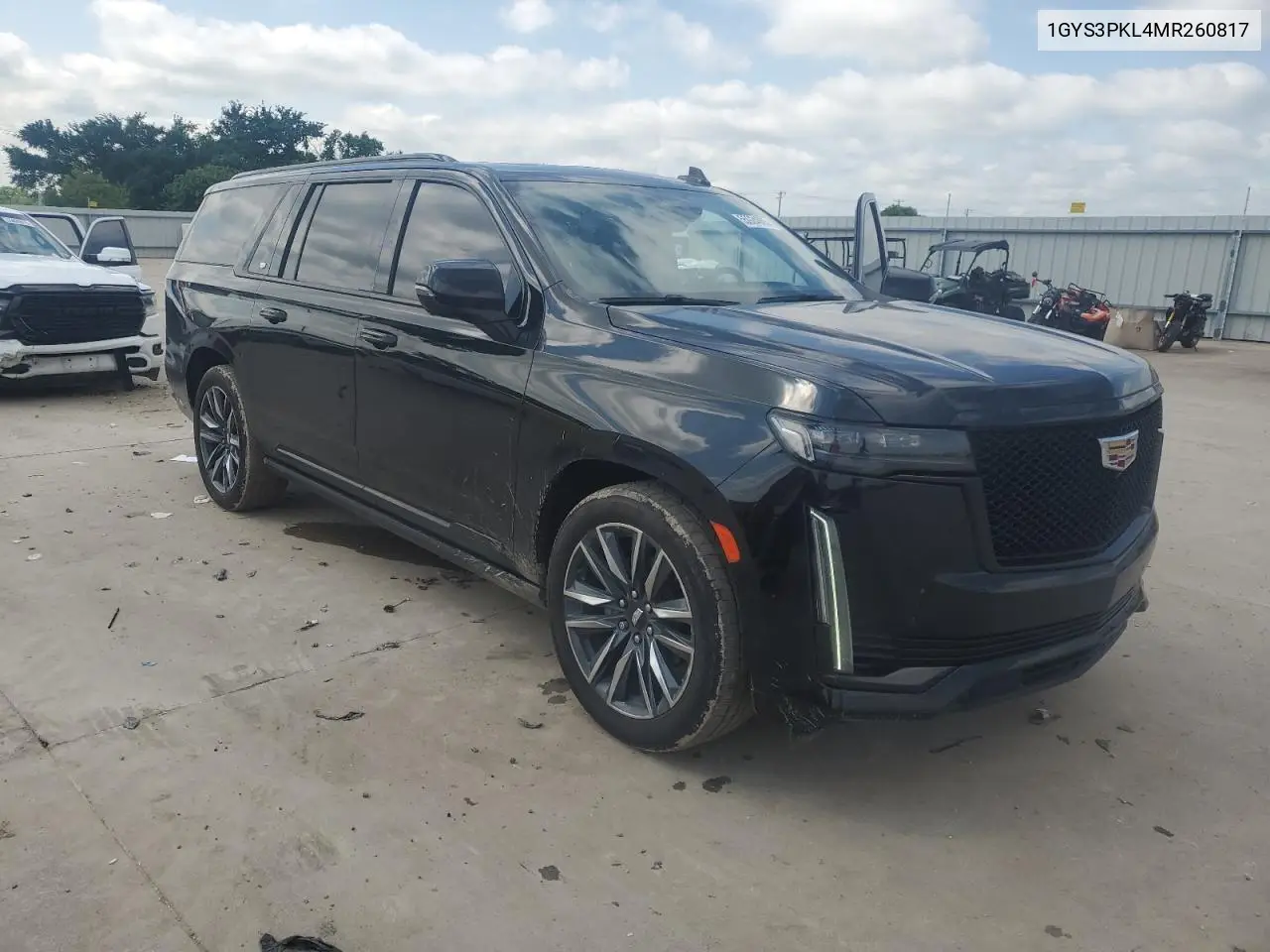 2021 Cadillac Escalade Esv Sport VIN: 1GYS3PKL4MR260817 Lot: 55924005