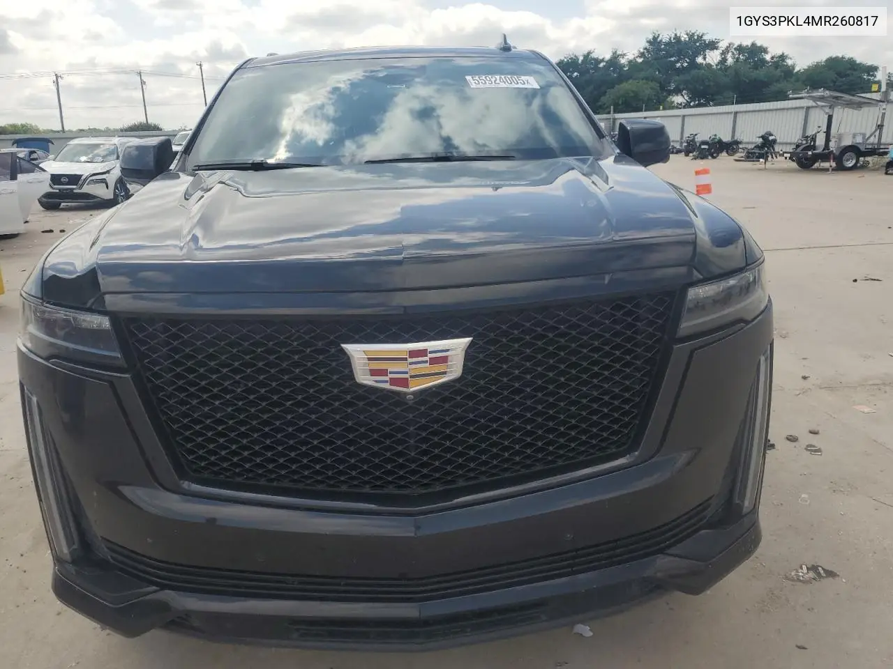 2021 Cadillac Escalade Esv Sport VIN: 1GYS3PKL4MR260817 Lot: 55924005