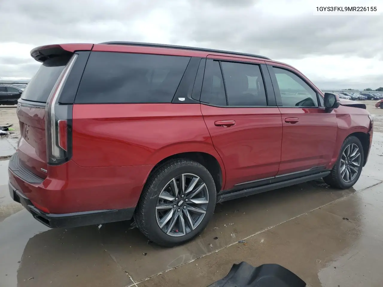 2021 Cadillac Escalade Sport VIN: 1GYS3FKL9MR226155 Lot: 55998785