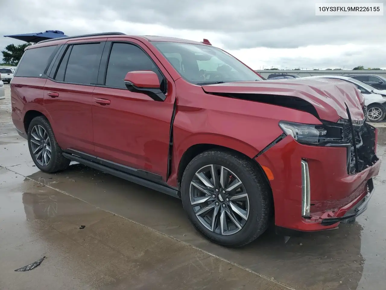 2021 Cadillac Escalade Sport VIN: 1GYS3FKL9MR226155 Lot: 55998785