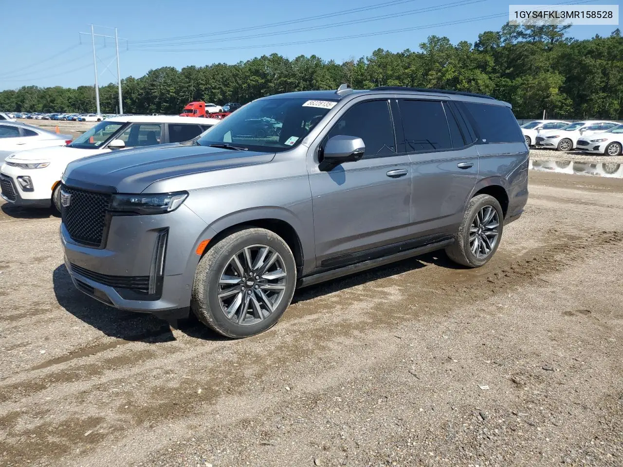 2021 Cadillac Escalade Sport VIN: 1GYS4FKL3MR158528 Lot: 56228135