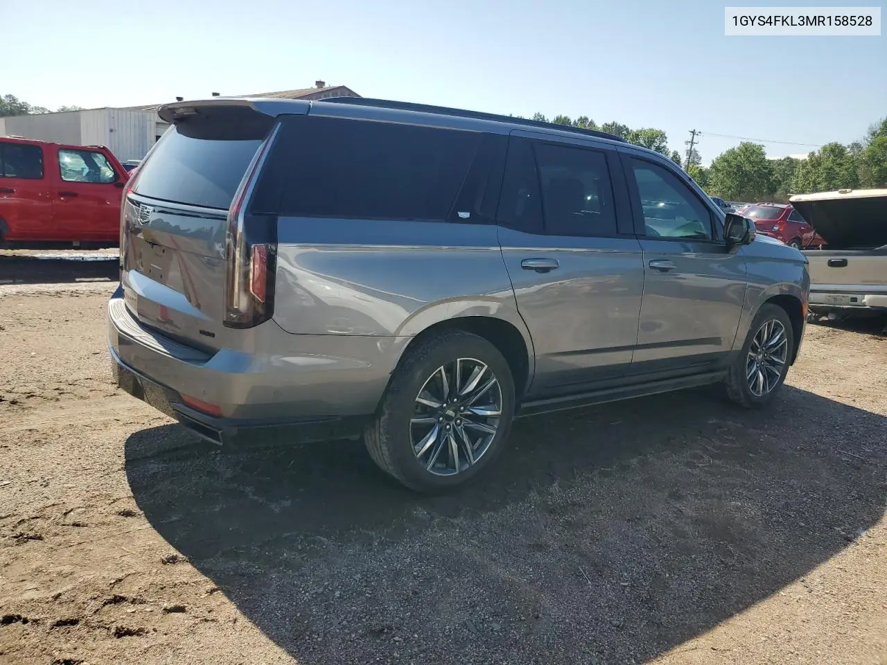 2021 Cadillac Escalade Sport VIN: 1GYS4FKL3MR158528 Lot: 56228135
