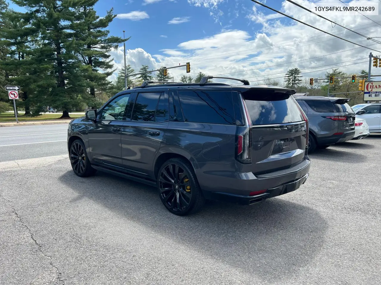 2021 Cadillac Escalade Sport VIN: 1GYS4FKL9MR242689 Lot: 56436835