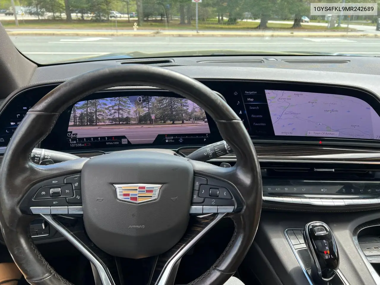 2021 Cadillac Escalade Sport VIN: 1GYS4FKL9MR242689 Lot: 56436835