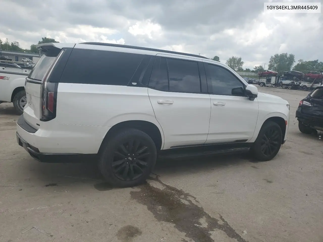2021 Cadillac Escalade Sport VIN: 1GYS4EKL3MR445409 Lot: 56668625