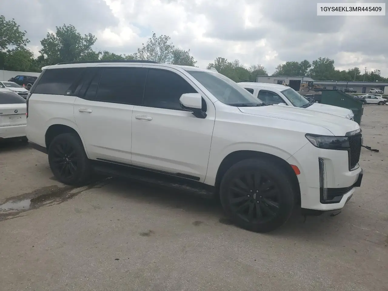 2021 Cadillac Escalade Sport VIN: 1GYS4EKL3MR445409 Lot: 56668625