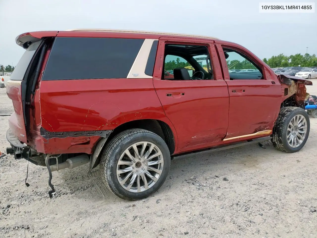 2021 Cadillac Escalade Premium Luxury VIN: 1GYS3BKL1MR414855 Lot: 57153795