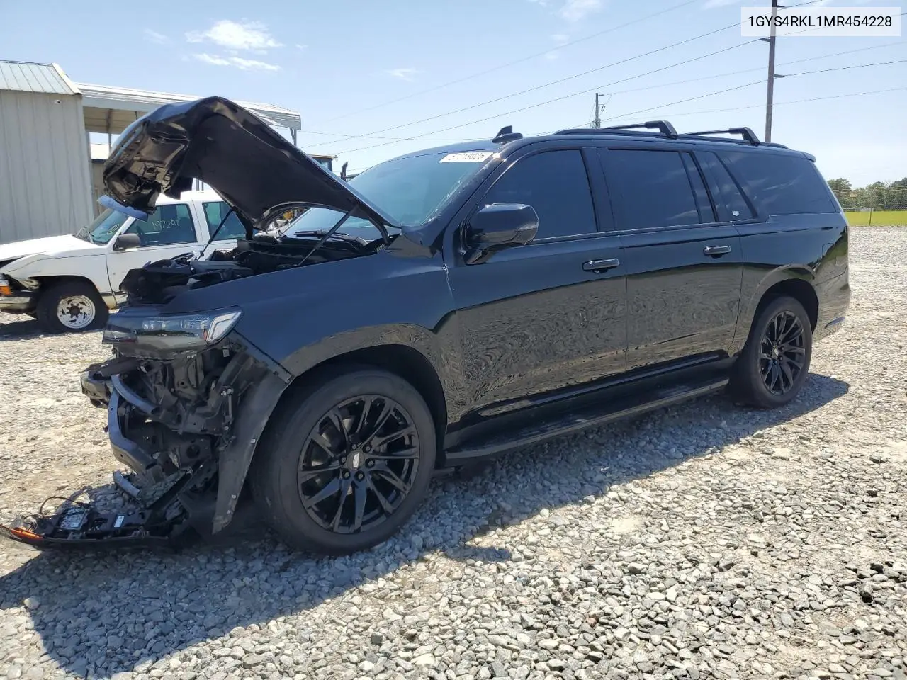 2021 Cadillac Escalade Esv Sport Platinum VIN: 1GYS4RKL1MR454228 Lot: 57219025
