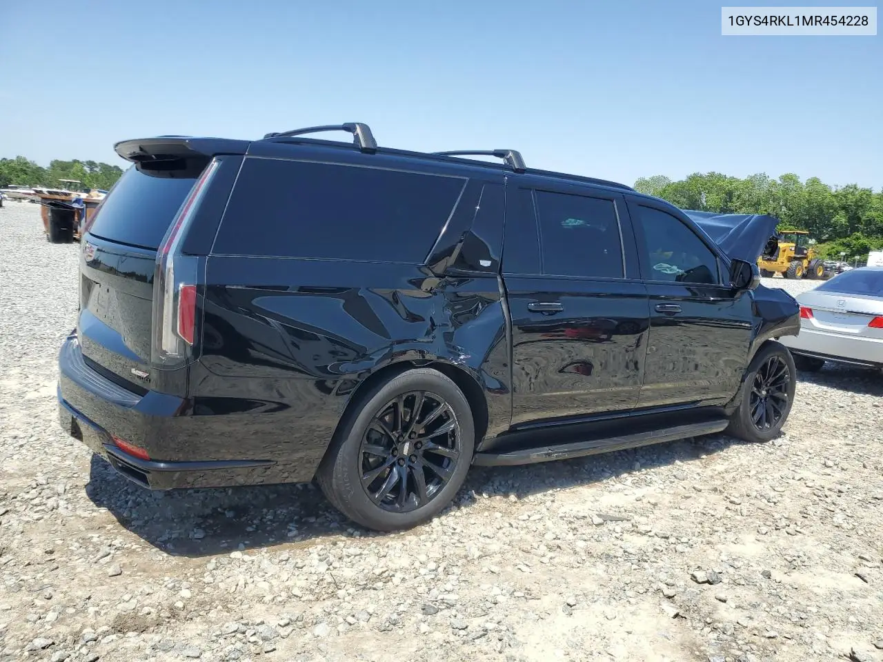 2021 Cadillac Escalade Esv Sport Platinum VIN: 1GYS4RKL1MR454228 Lot: 57219025
