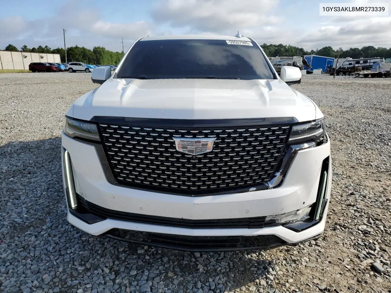 2021 Cadillac Escalade Luxury VIN: 1GYS3AKL8MR273339 Lot: 59557985