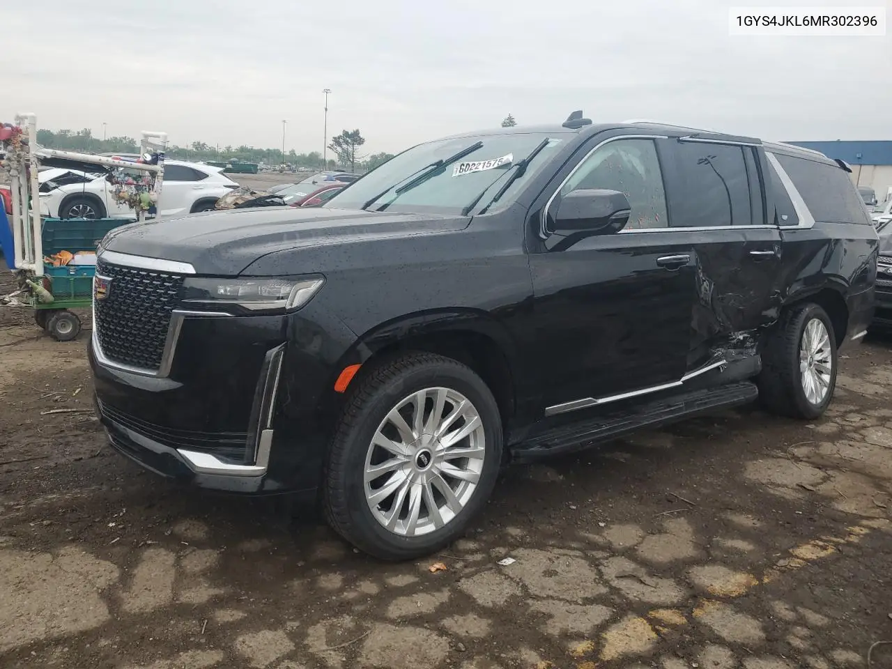 2021 Cadillac Escalade Esv Luxury VIN: 1GYS4JKL6MR302396 Lot: 60221575