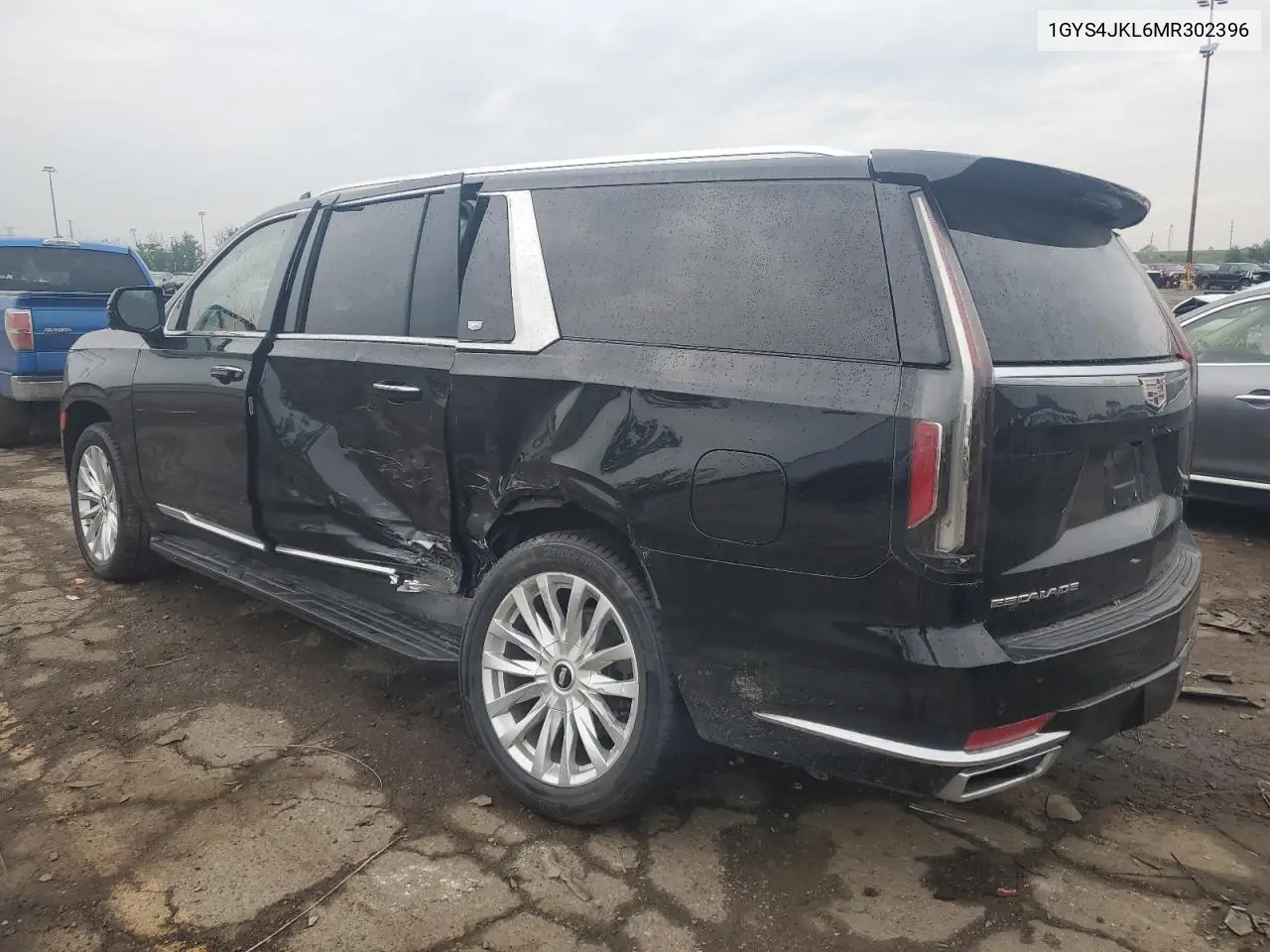 2021 Cadillac Escalade Esv Luxury VIN: 1GYS4JKL6MR302396 Lot: 60221575