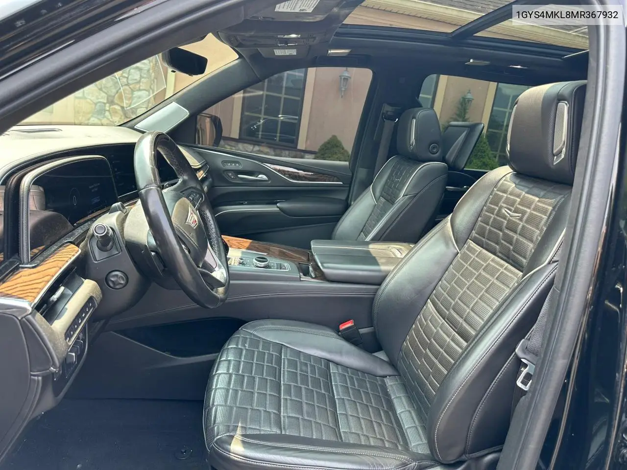 2021 Cadillac Escalade Esv Premium Luxury Platinum VIN: 1GYS4MKL8MR367932 Lot: 60240855