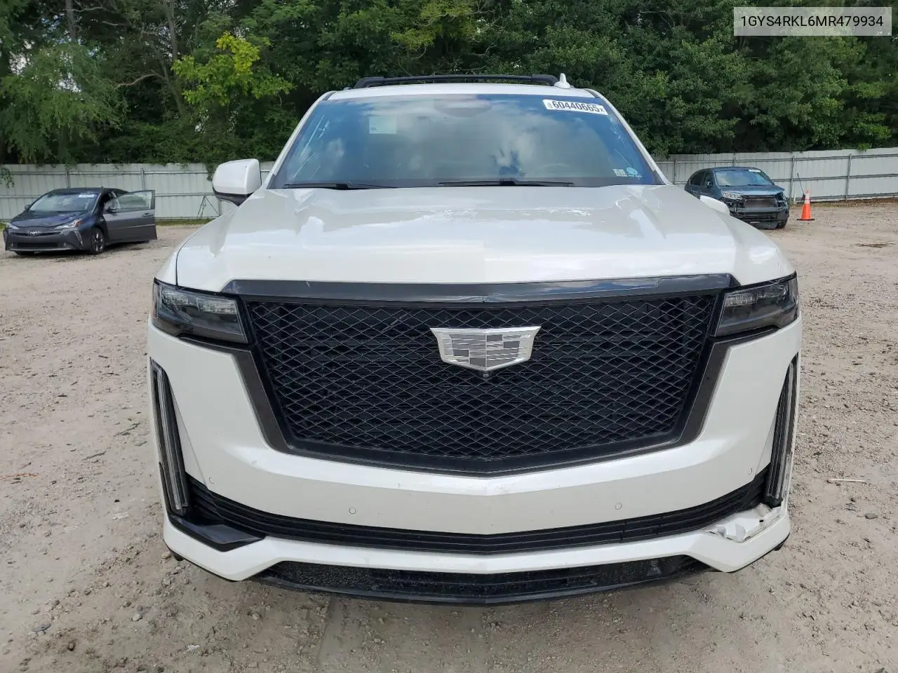 2021 Cadillac Escalade Esv Sport Platinum VIN: 1GYS4RKL6MR479934 Lot: 60440665