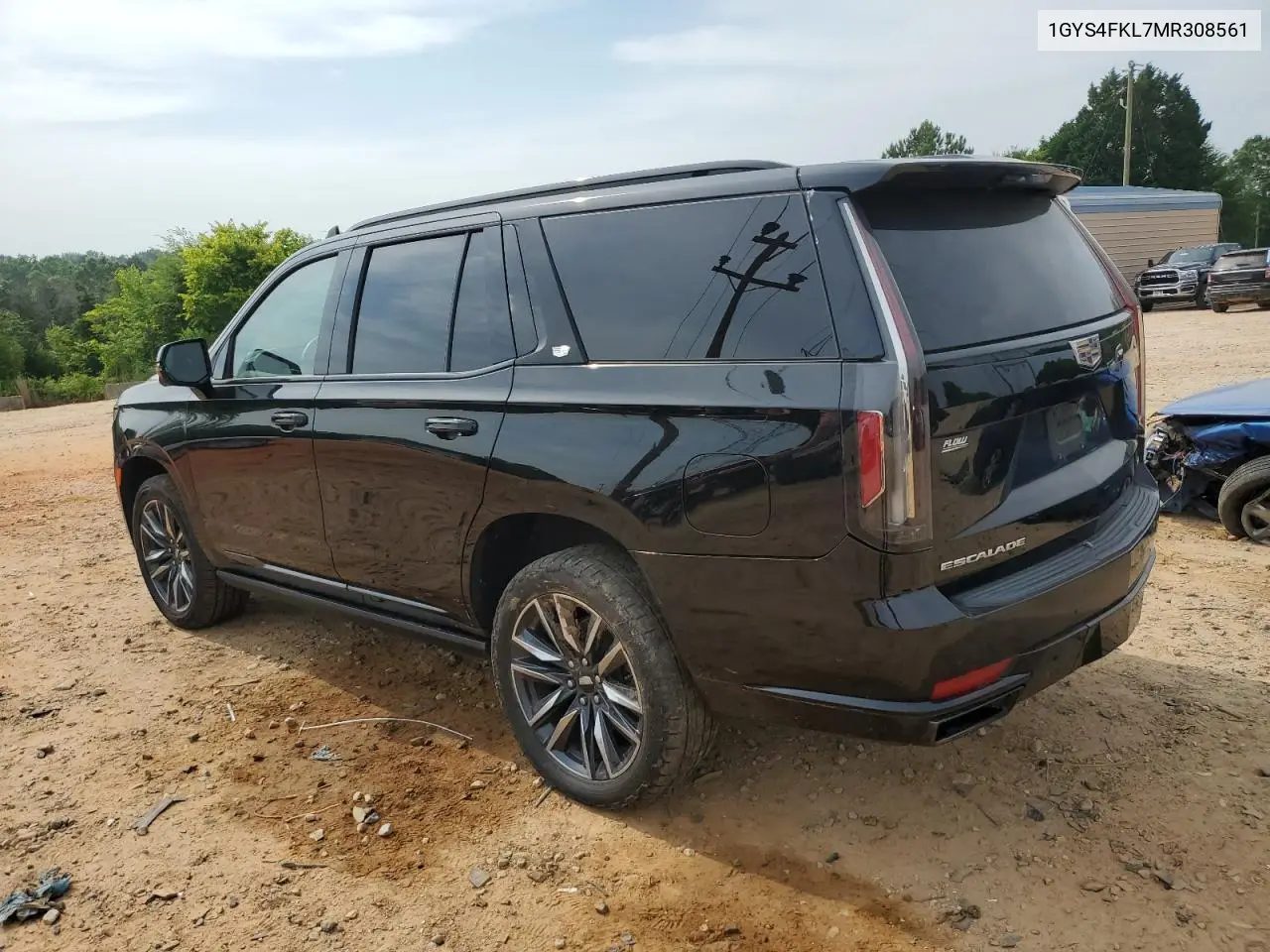 2021 Cadillac Escalade Sport VIN: 1GYS4FKL7MR308561 Lot: 60465735