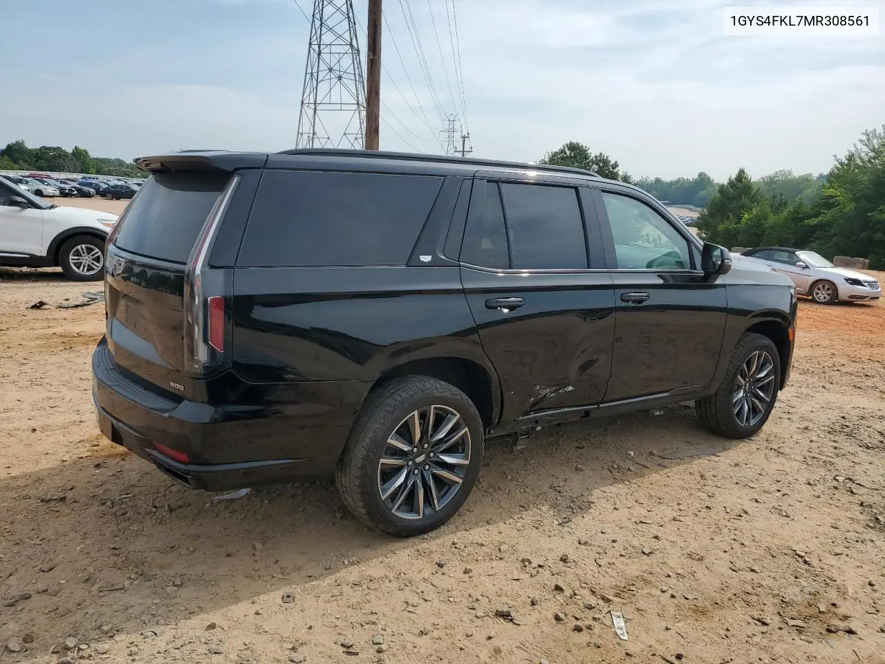 2021 Cadillac Escalade Sport VIN: 1GYS4FKL7MR308561 Lot: 60465735