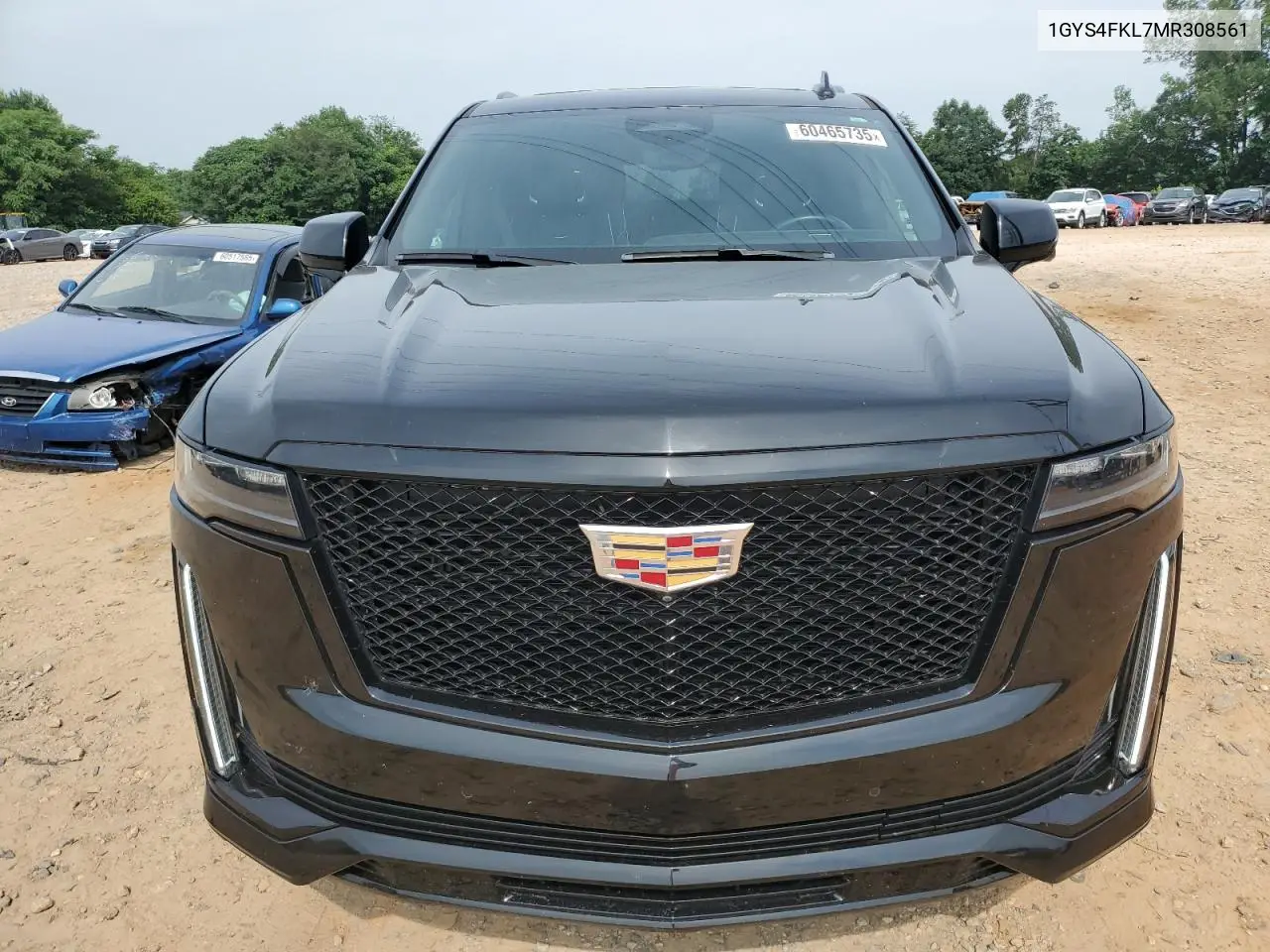 2021 Cadillac Escalade Sport VIN: 1GYS4FKL7MR308561 Lot: 60465735