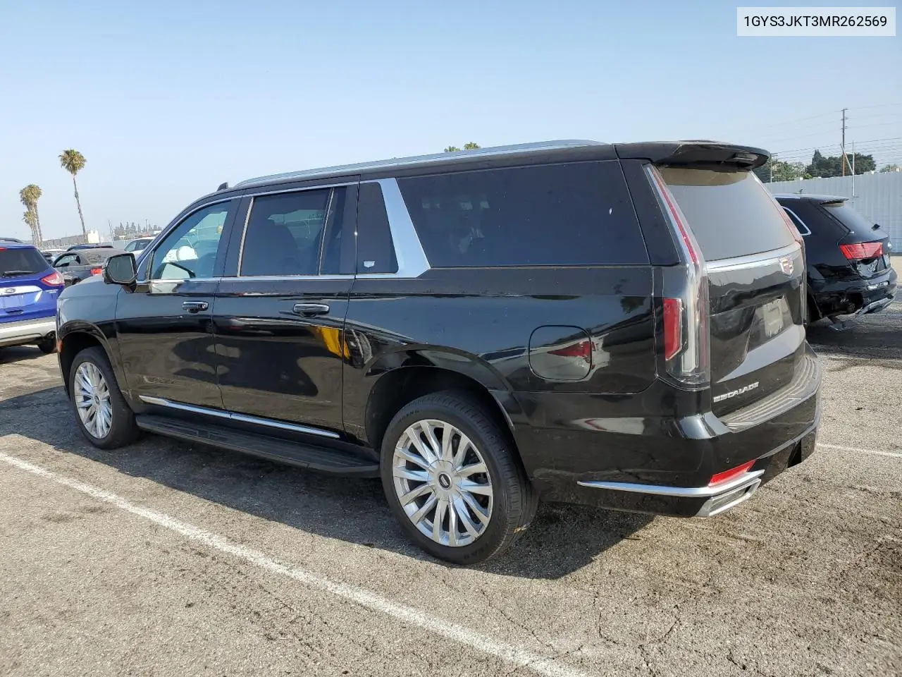 2021 Cadillac Escalade Esv Luxury VIN: 1GYS3JKT3MR262569 Lot: 60621875