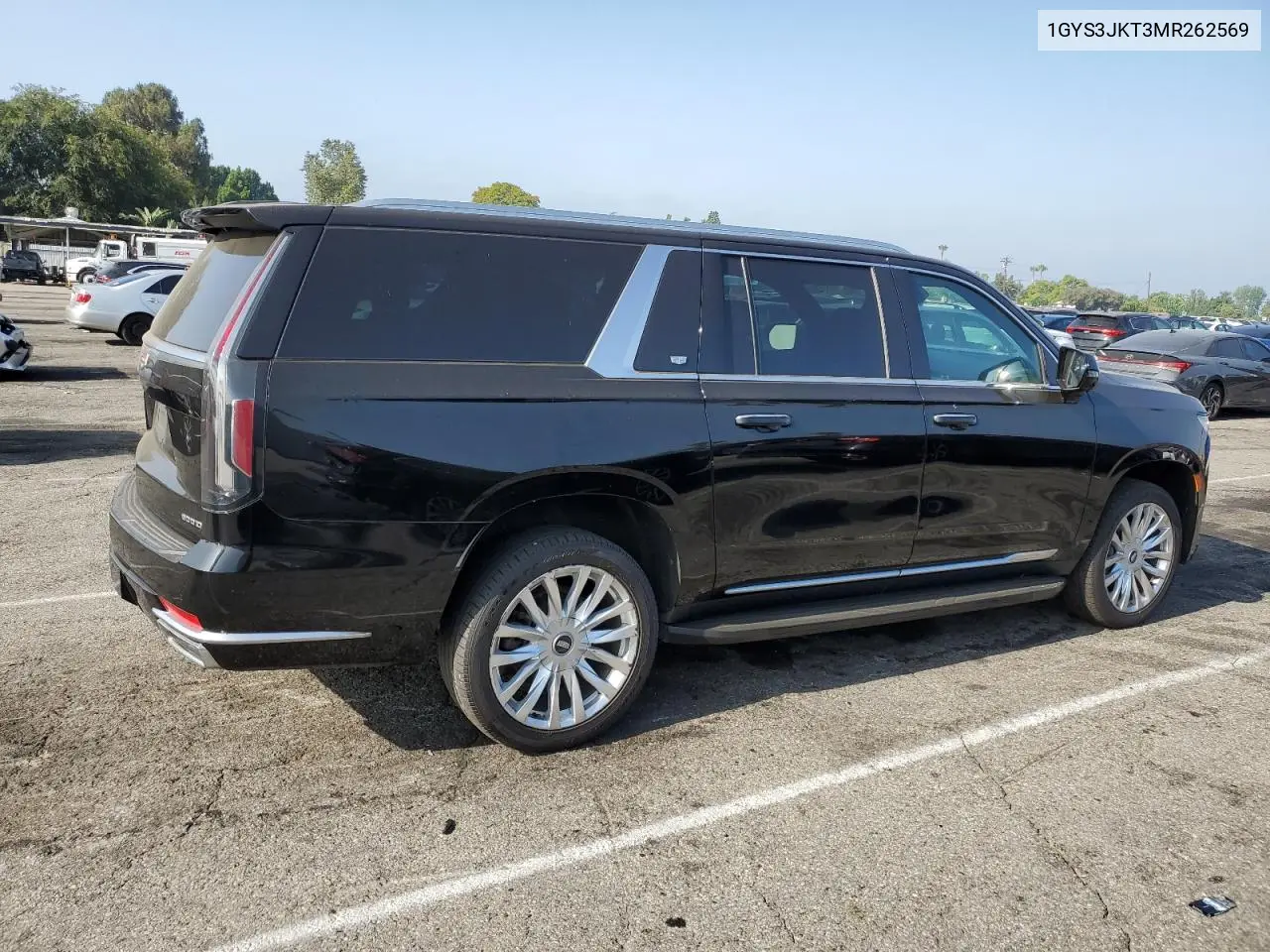 2021 Cadillac Escalade Esv Luxury VIN: 1GYS3JKT3MR262569 Lot: 60621875