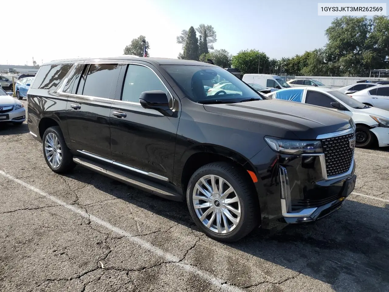 2021 Cadillac Escalade Esv Luxury VIN: 1GYS3JKT3MR262569 Lot: 60621875