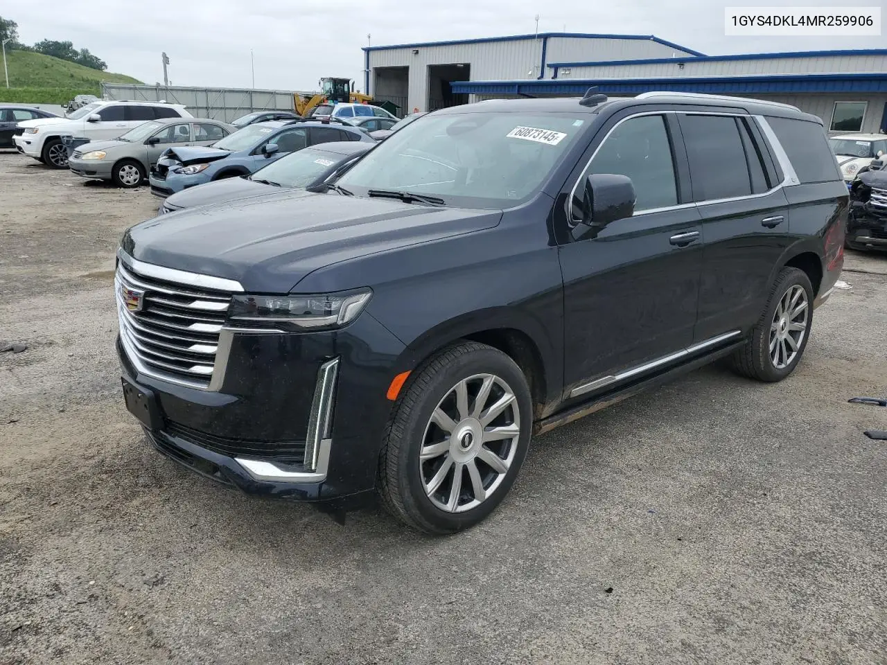 2021 Cadillac Escalade Premium Luxury Platinum VIN: 1GYS4DKL4MR259906 Lot: 60873145