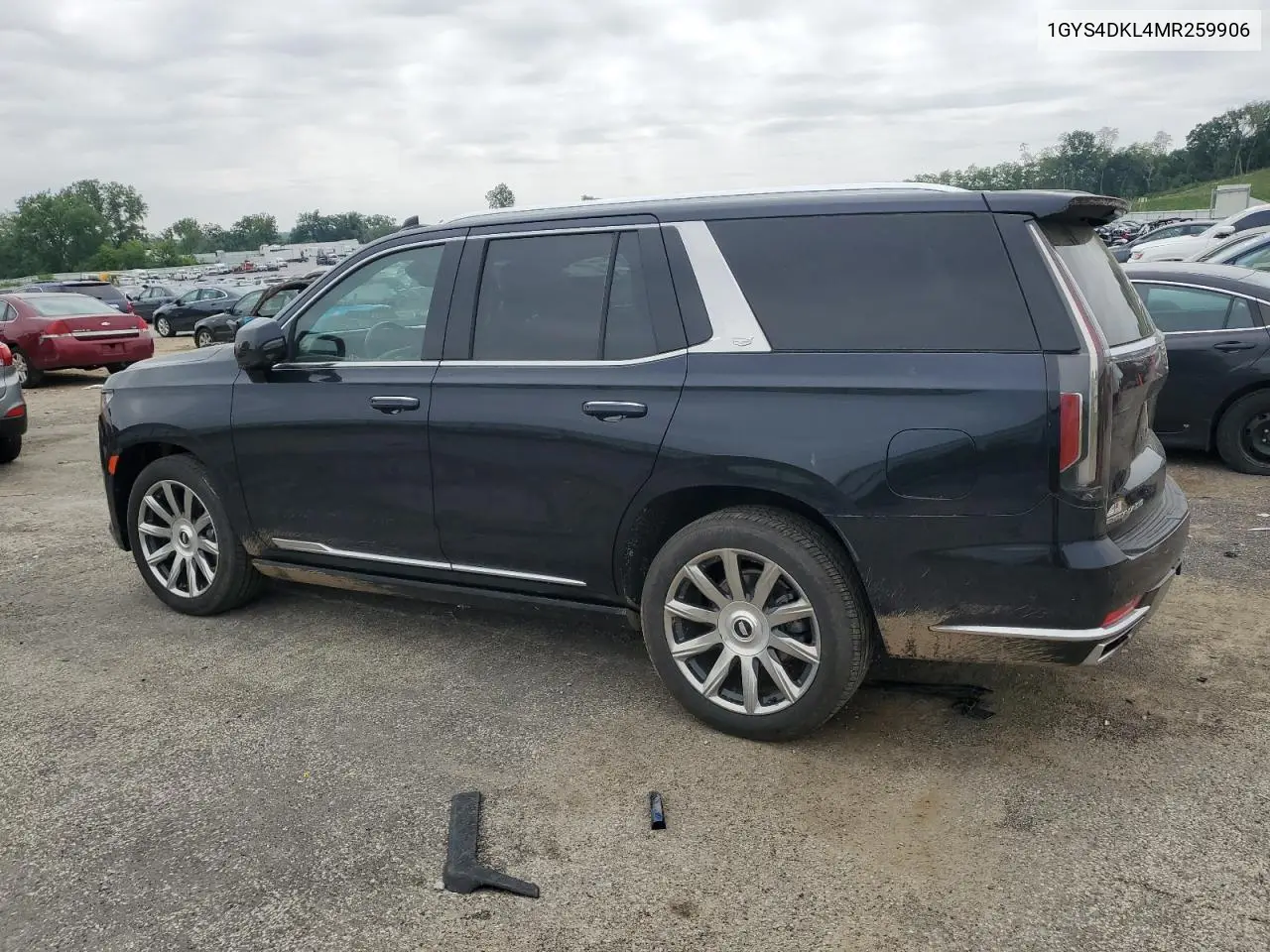 2021 Cadillac Escalade Premium Luxury Platinum VIN: 1GYS4DKL4MR259906 Lot: 60873145