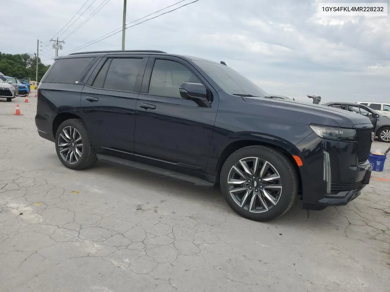 2021 Cadillac Escalade Sport VIN: 1GYS4FKL4MR228232 Lot: 60982255