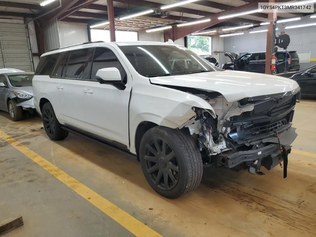 2021 Cadillac Escalade Esv Sport VIN: 1GYS4PKT3MR341742 Lot: 61156165