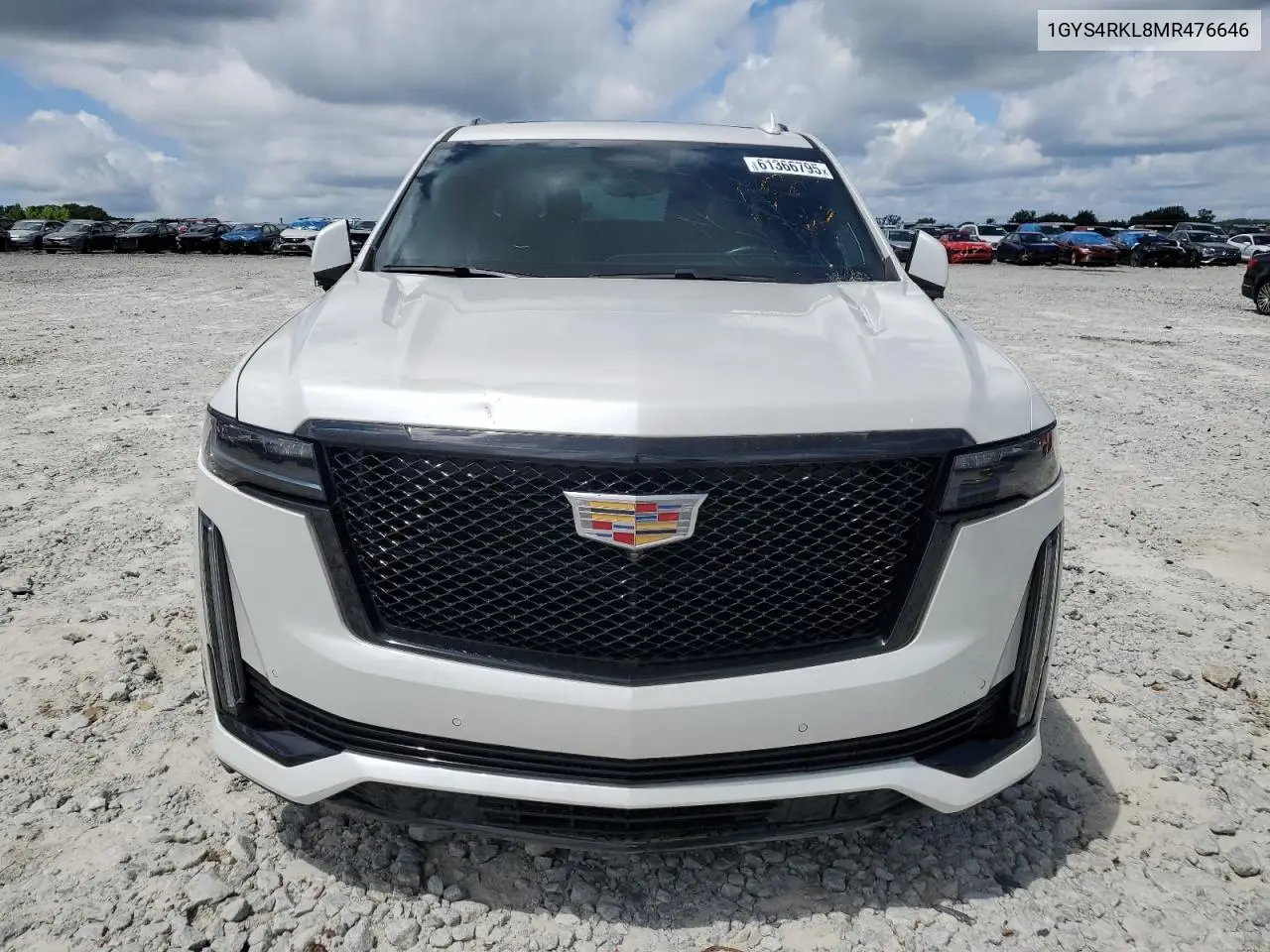2021 Cadillac Escalade Esv Sport Platinum VIN: 1GYS4RKL8MR476646 Lot: 61366795