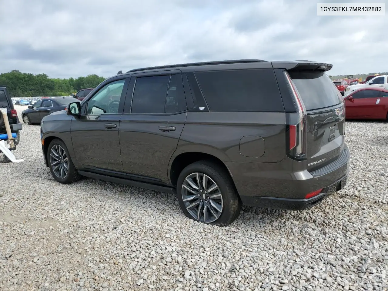 2021 Cadillac Escalade Sport VIN: 1GYS3FKL7MR432882 Lot: 61437955