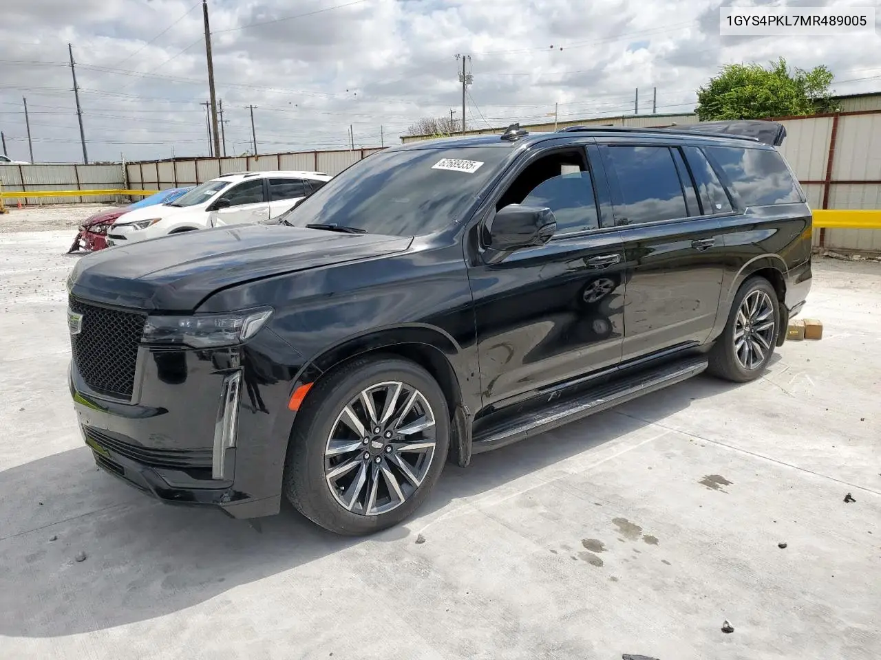 2021 Cadillac Escalade Esv Sport VIN: 1GYS4PKL7MR489005 Lot: 62689335
