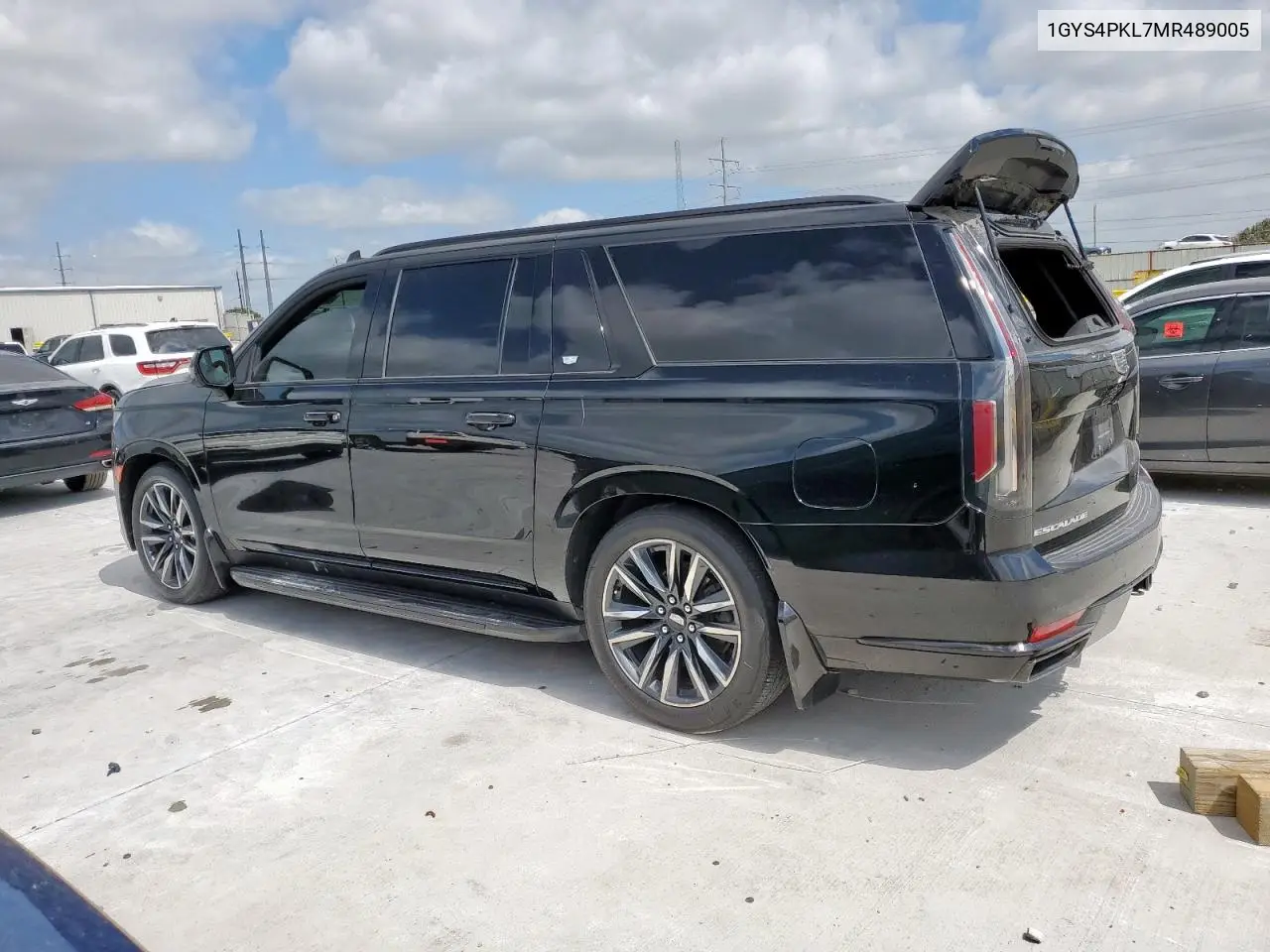 2021 Cadillac Escalade Esv Sport VIN: 1GYS4PKL7MR489005 Lot: 62689335