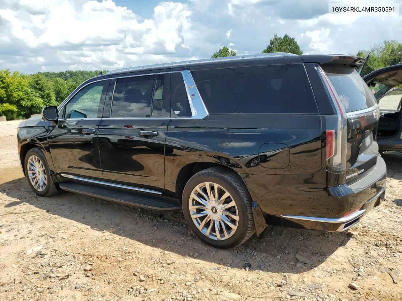2021 Cadillac Escalade Esv Sport Platinum VIN: 1GYS4RKL4MR350591 Lot: 64551655