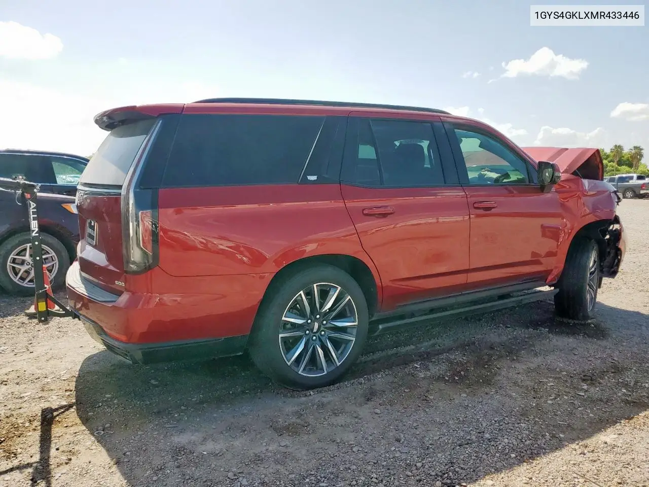 2021 Cadillac Escalade Sport Platinum VIN: 1GYS4GKLXMR433446 Lot: 64956405