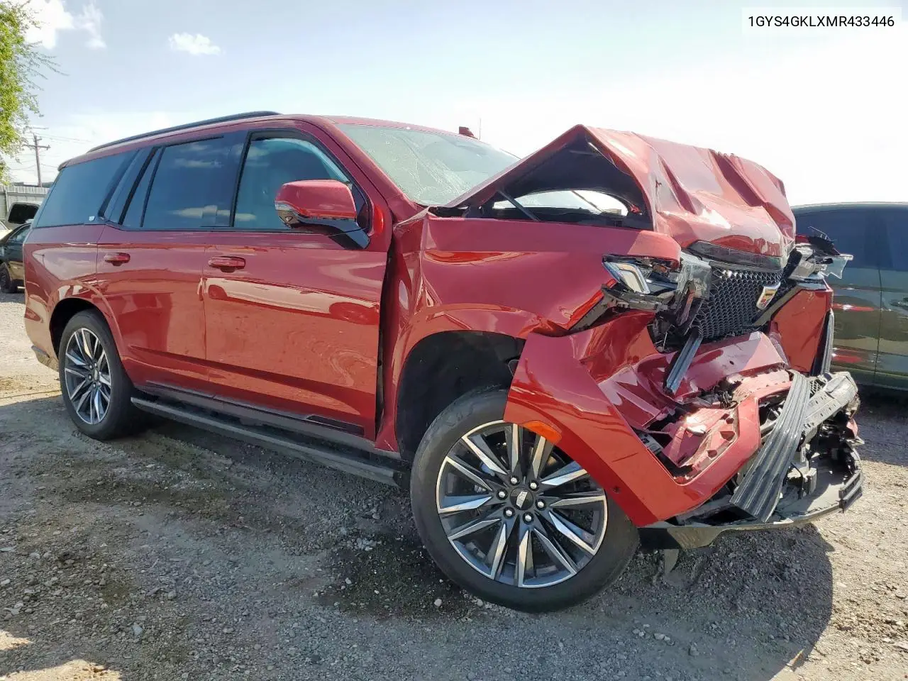 2021 Cadillac Escalade Sport Platinum VIN: 1GYS4GKLXMR433446 Lot: 64956405