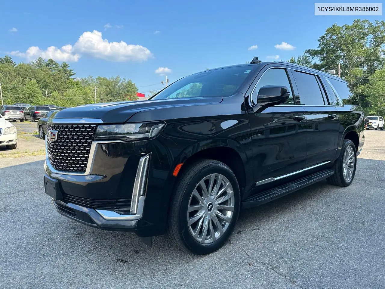 2021 Cadillac Escalade Esv Premium Luxury VIN: 1GYS4KKL8MR386002 Lot: 65274205