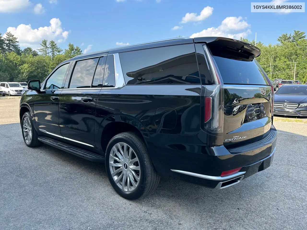 2021 Cadillac Escalade Esv Premium Luxury VIN: 1GYS4KKL8MR386002 Lot: 65274205
