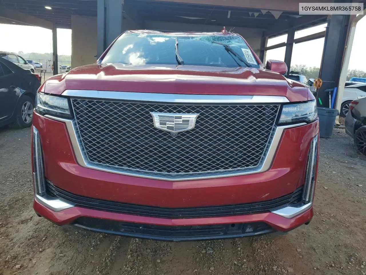 2021 Cadillac Escalade Esv Premium Luxury Platinum VIN: 1GYS4MKL8MR365758 Lot: 80059914