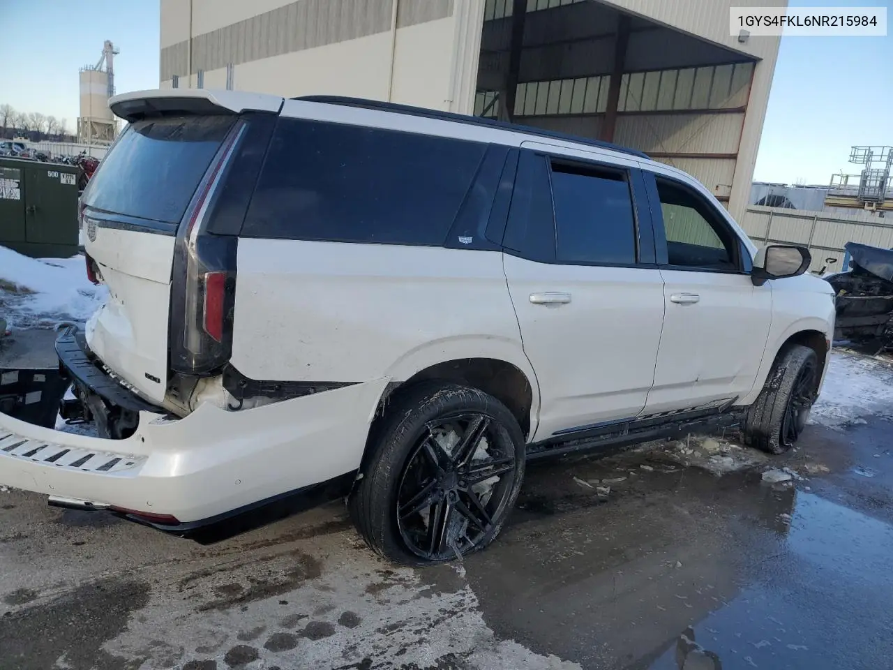 2022 Cadillac Escalade Sport VIN: 1GYS4FKL6NR215984 Lot: 46321485