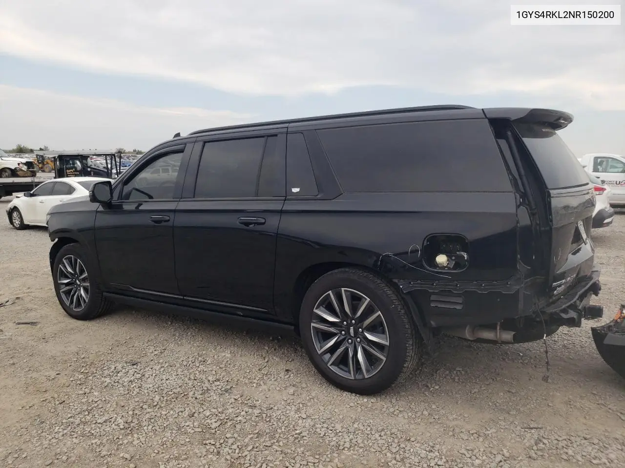 2022 Cadillac Escalade Esv Sport Platinum VIN: 1GYS4RKL2NR150200 Lot: 47784535