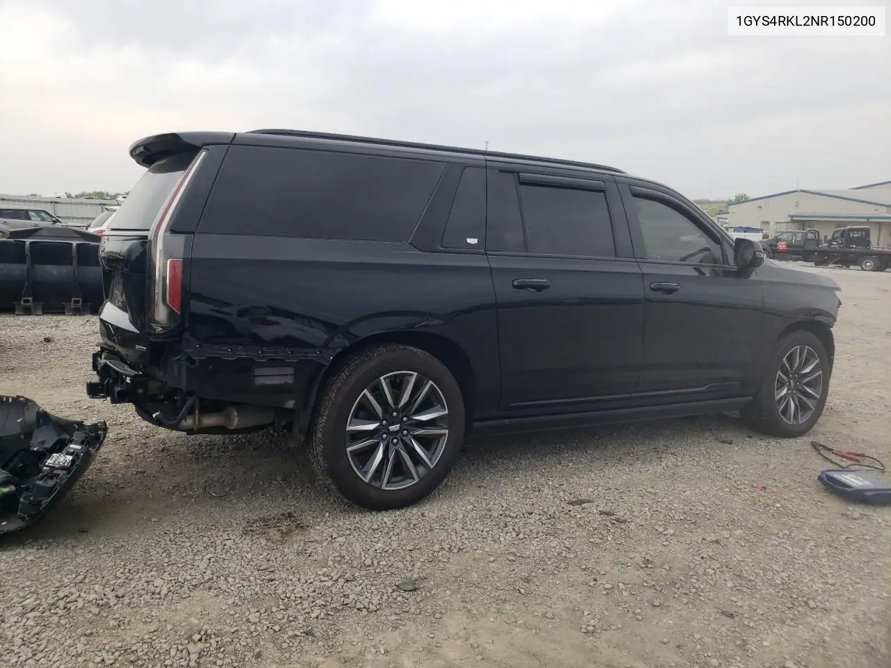 2022 Cadillac Escalade Esv Sport Platinum VIN: 1GYS4RKL2NR150200 Lot: 47784535