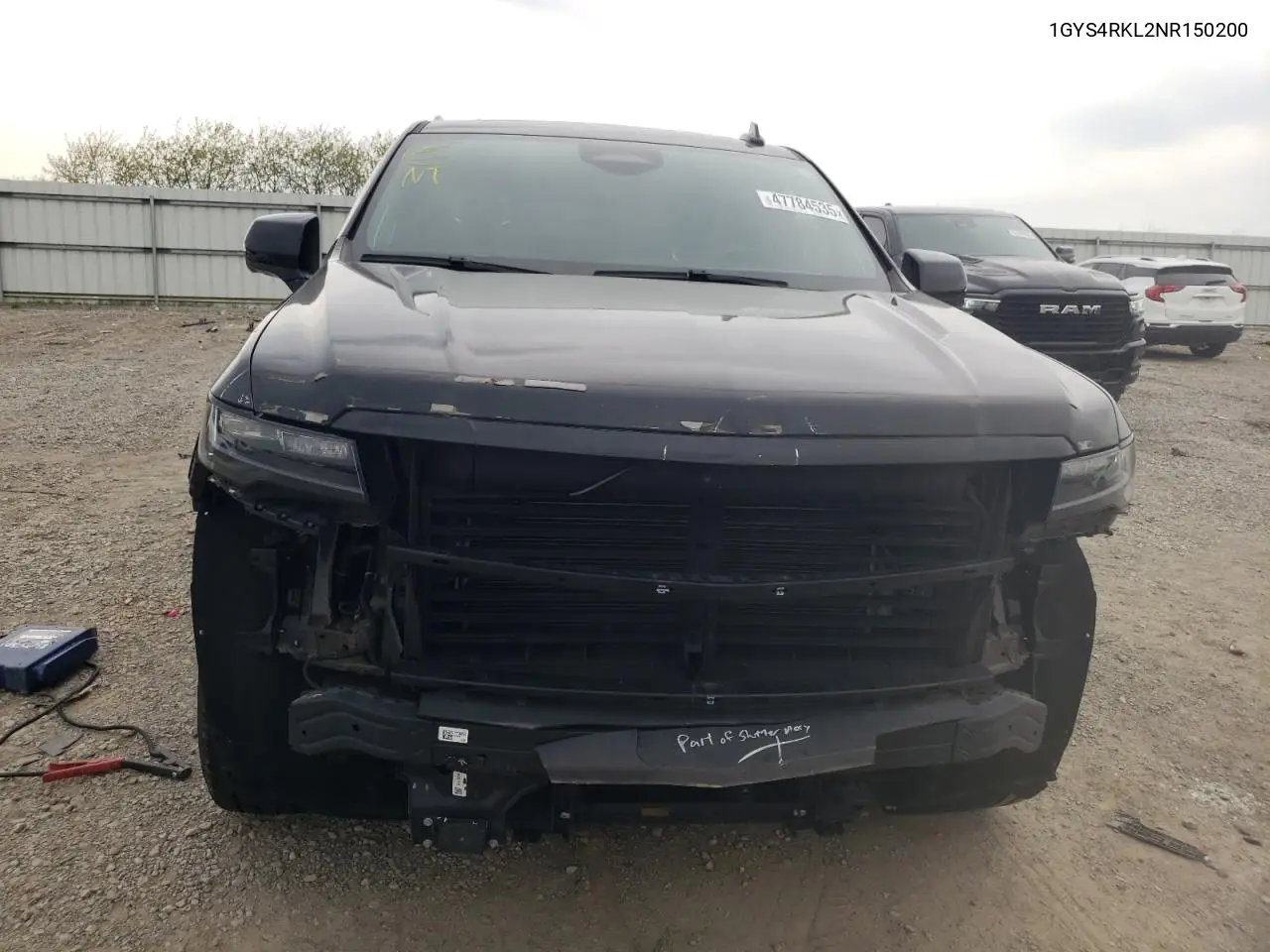 2022 Cadillac Escalade Esv Sport Platinum VIN: 1GYS4RKL2NR150200 Lot: 47784535