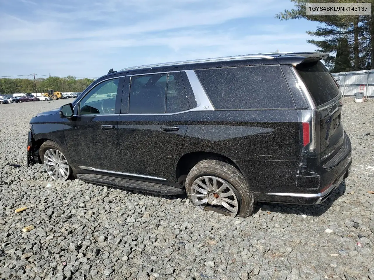2022 Cadillac Escalade Premium Luxury VIN: 1GYS4BKL9NR143137 Lot: 55145505