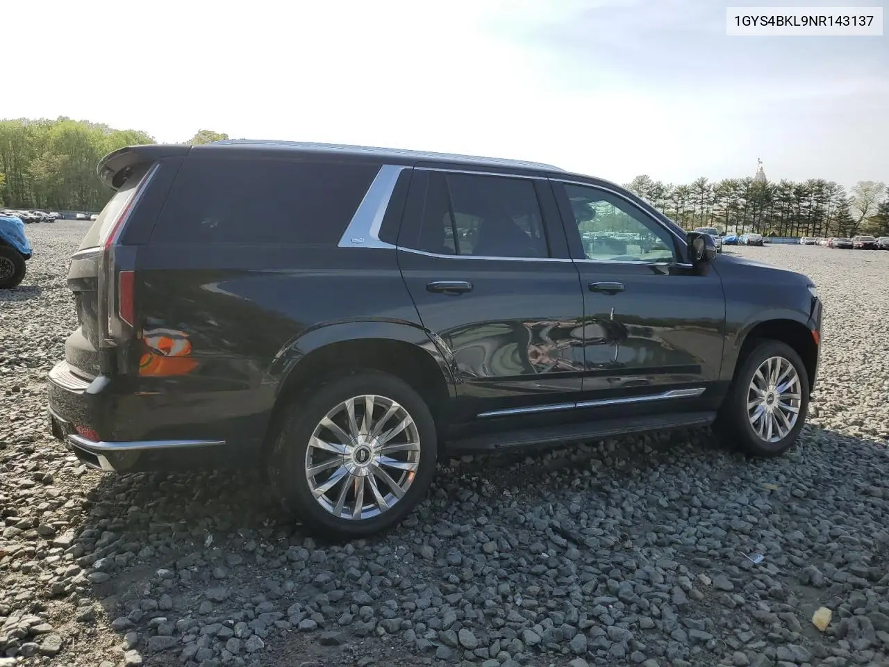 2022 Cadillac Escalade Premium Luxury VIN: 1GYS4BKL9NR143137 Lot: 55145505