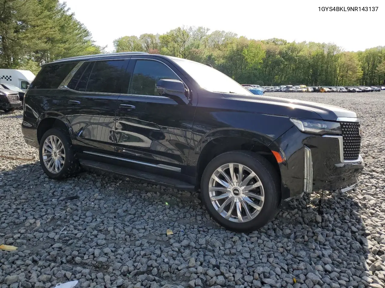 2022 Cadillac Escalade Premium Luxury VIN: 1GYS4BKL9NR143137 Lot: 55145505